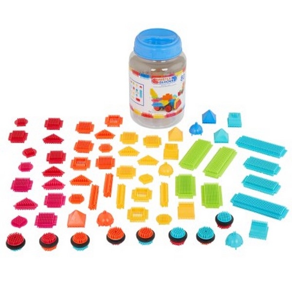 Bristle Blocks - in Jar - 80pcs