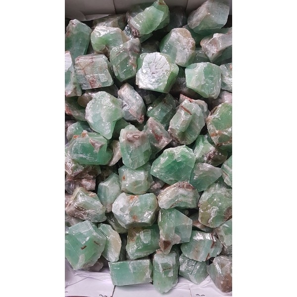 Brokken Calciet Groen 1 kg (ca 9 a 10 brokjes)