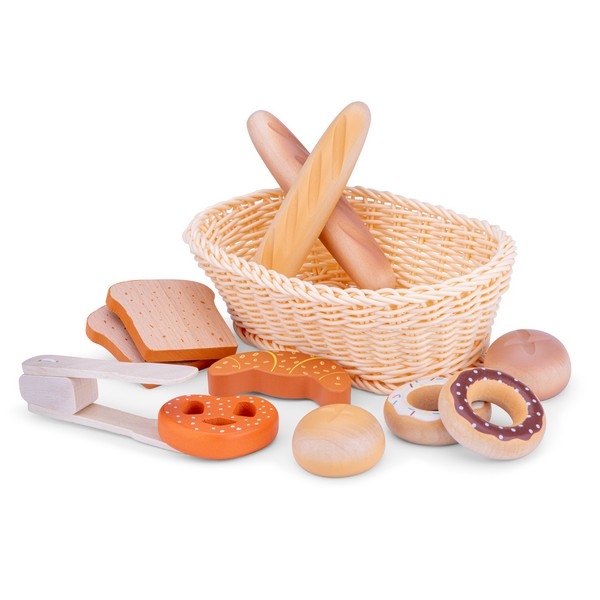 Brood mandje - 12 delig - New Classic Toys