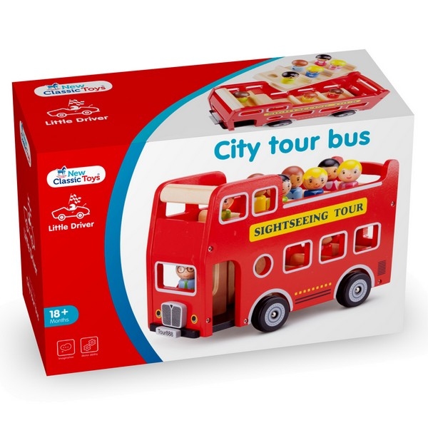 Bus - City Tour met 9 speelfiguren, (nog 2x NCT)