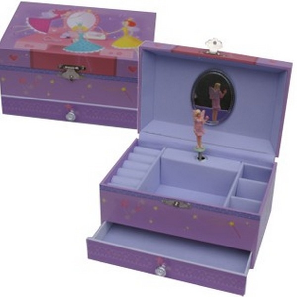 Byouxmuziekdoos 3 Feetjes met la (32814) nog 1x