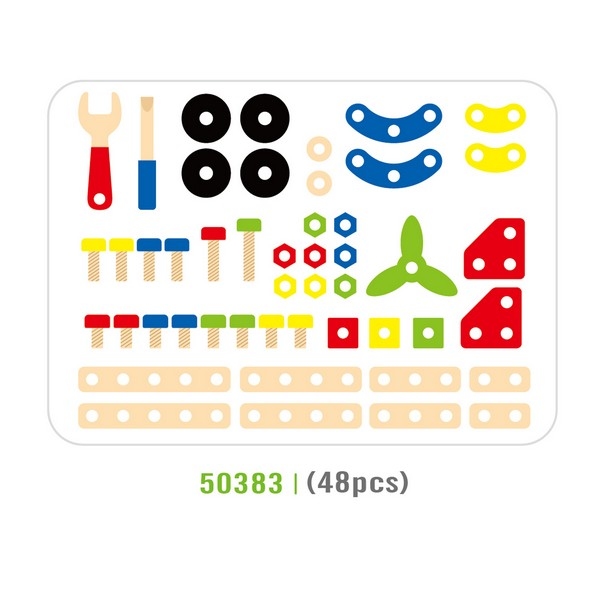 Constructie Bouwset - 48 delig - Viga Toys