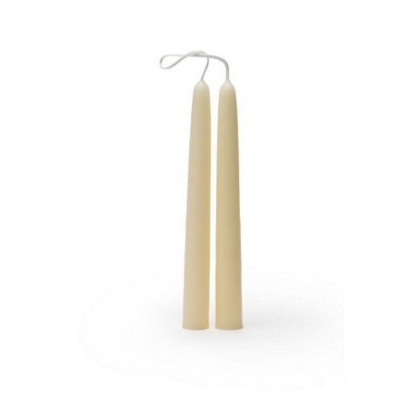 Dipam B1W kaars 2,2 x 20 cm 9h WIT per 4 paar