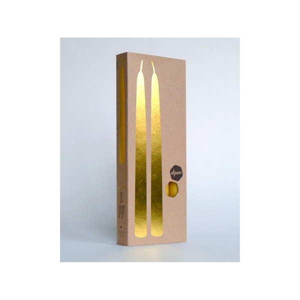 Dipam B34W kaars 2,2 x 30cm 14h WIT 4 in een doos per 6ds