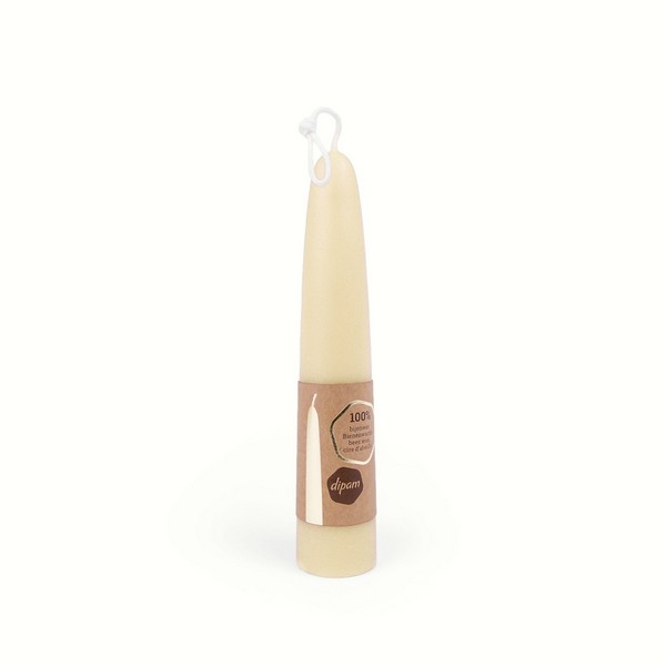 Dipam D2W kaars 4 x 20 cm 25h WIT per 4 stuks