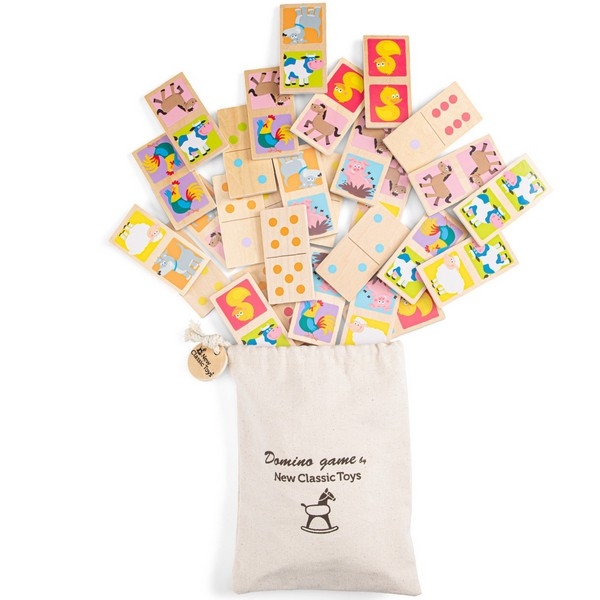 Domino - Dieren - New Classic Toys, nog 1x