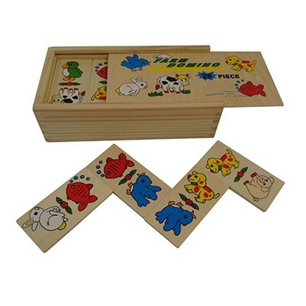 Domino boerderij "farm domino" 28-delig - Playwood