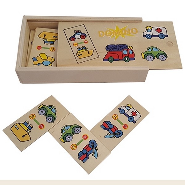 Domino vervoer 28-delig - Playwood