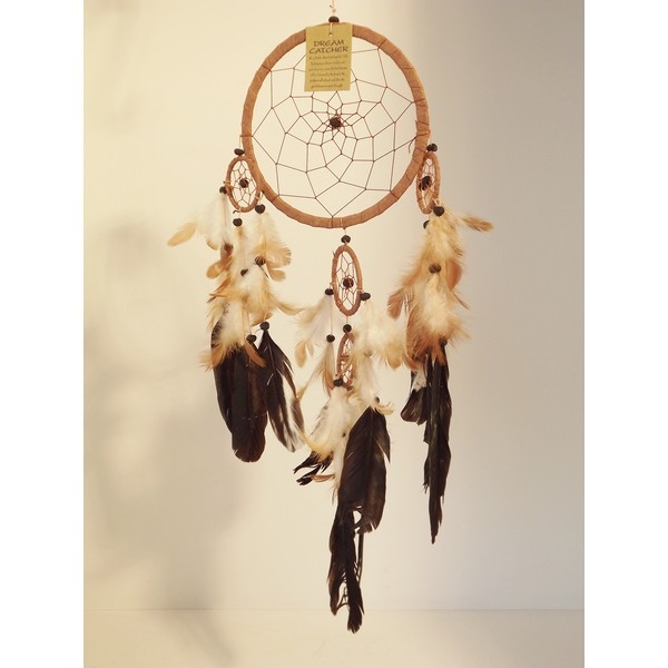 Dreamcatcher / Dromenvanger 16 cm Leer