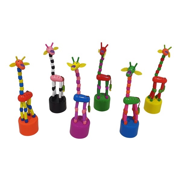 Drukpop Giraffe gekleurd, uitverkocht