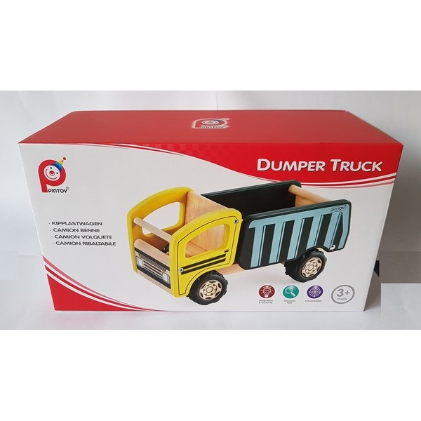 Dumper Truck / Kiepwagen Groot - Pintoy