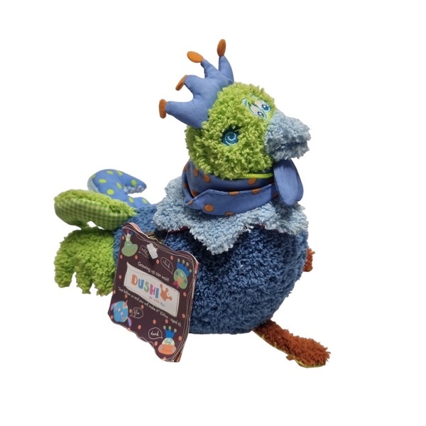 Dushi Knuffel Kip blauw, aanbieding