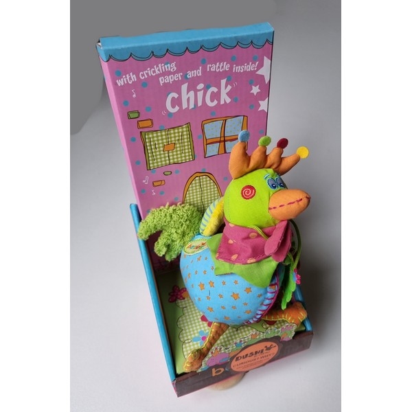 Dushi Rammelaar/Knuffel Chick de Kip, aanbieding