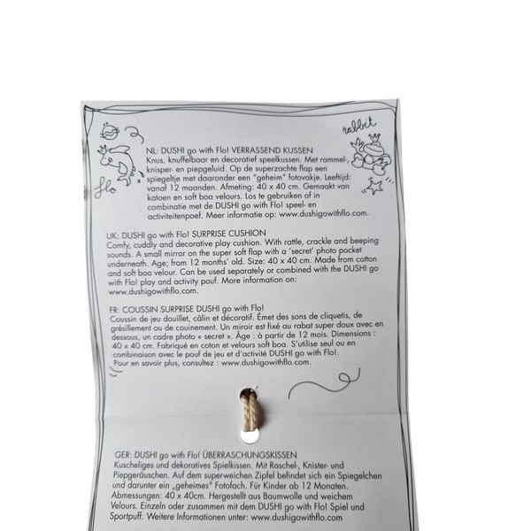 Dushi Surprising Pillow Chick / kussenhoes, aanbieding