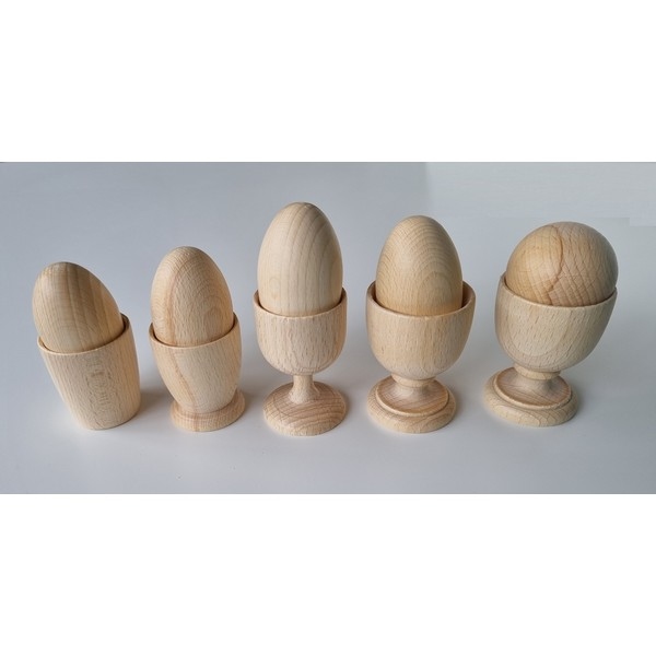 Eierdopje / Beker glat met voet 44mm Ø x 50mm, besteld