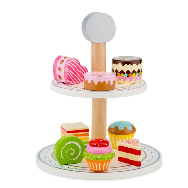 Etagère met cakejes - New Classic Toys