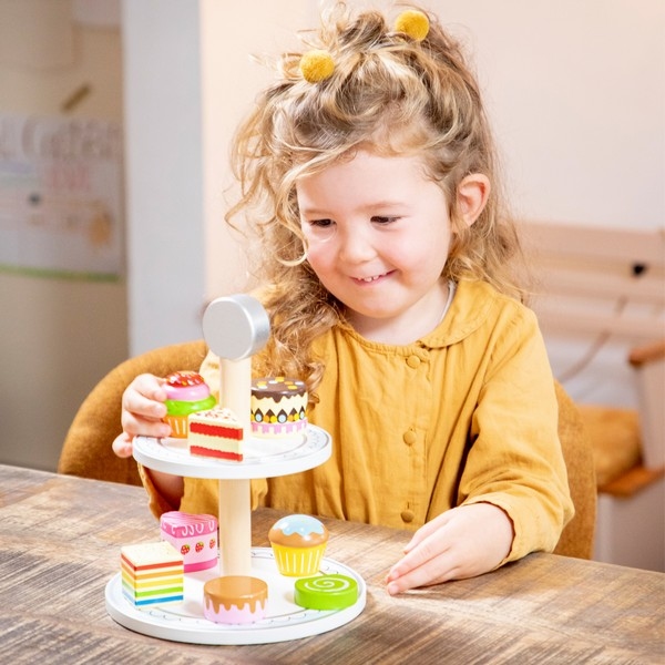 Etagère met cakejes - New Classic Toys