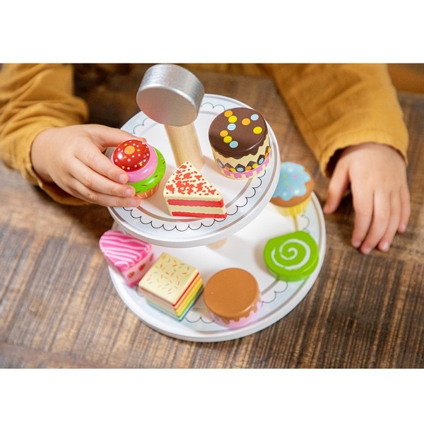 Etagère met cakejes - New Classic Toys
