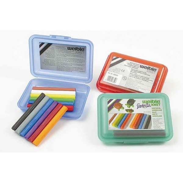 Fantasia Kneedwas Klikbox Mini Rol 12 kleuren, UITVERKOCHT