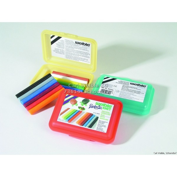 Fantasia Kneedwas Klikbox Mini Rol 12 kleuren, UITVERKOCHT