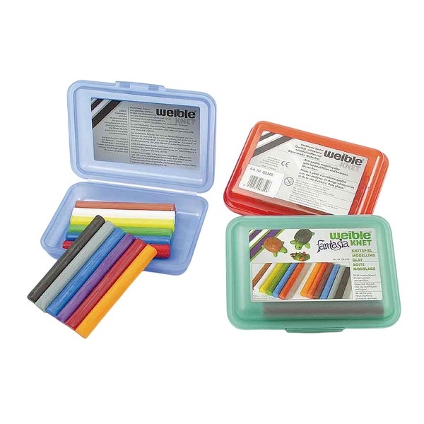 Fantasia Kneedwas Klikbox Mini Rol 12 kleuren