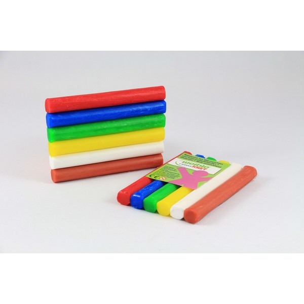 Fantasia Kneedwas Rol 6 kleuren totaal 90 gram