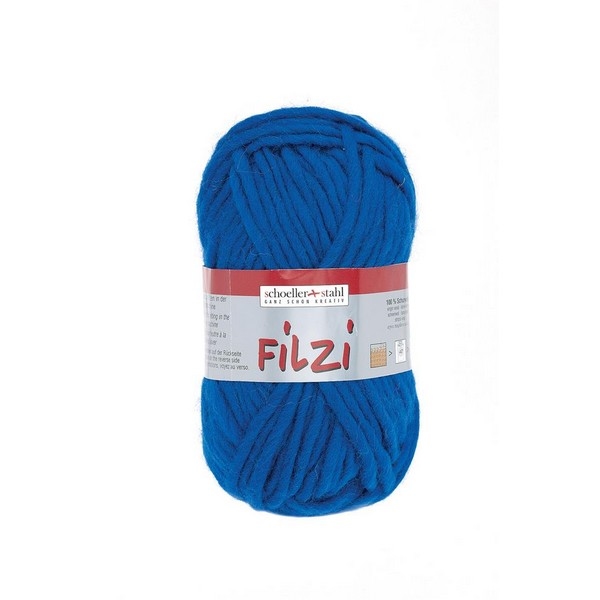 Filzi 100% viltwol 50 gram / bol kleur 021 marine blauw (nog 3x)