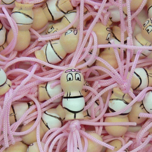 Gelukspoppetjes Baby Meisje 1,5cm 100 stuks (14004)