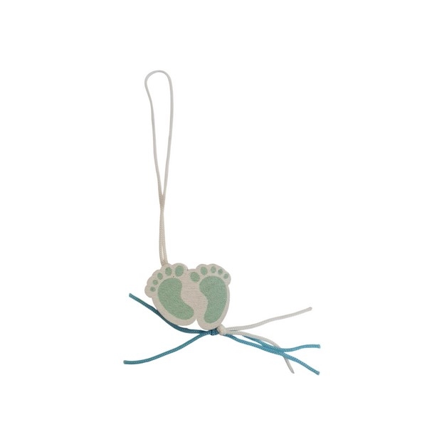 Gelukspoppetjes Babyvoetje Blauw 100 stuks (14163)
