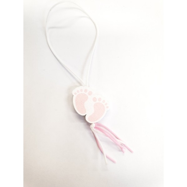 Gelukspoppetjes Babyvoetje Roze 100 stuks (14162)