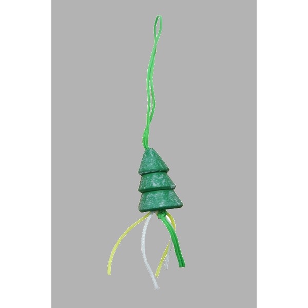 Gelukspoppetjes Kerstboom 3cm 100 stuks (72018)