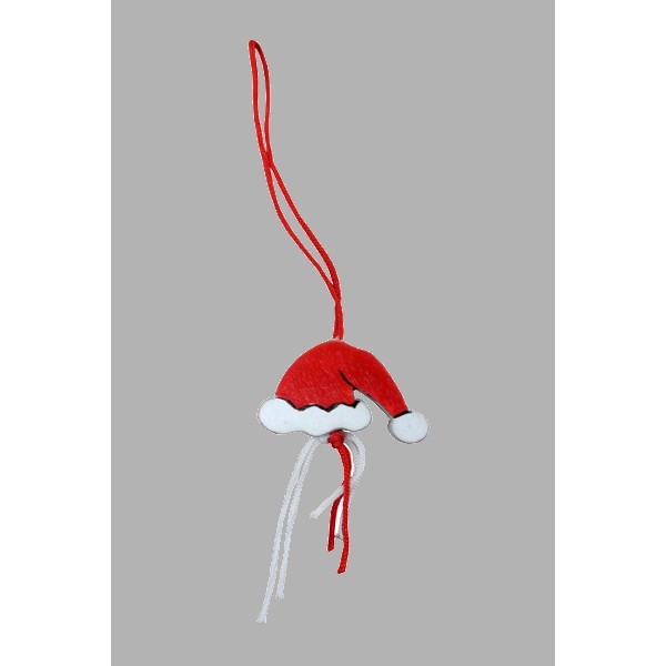 Gelukspoppetjes Kerstmuts 3cm 100 stuks (72017)