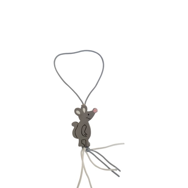 Gelukspoppetjes Muis grijs 100 stuks (14170)