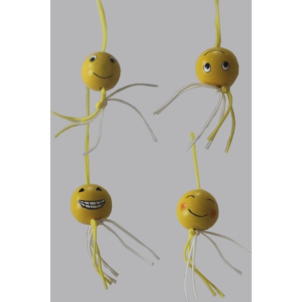 Gelukspoppetjes Smileys 100 stuks (14125)
