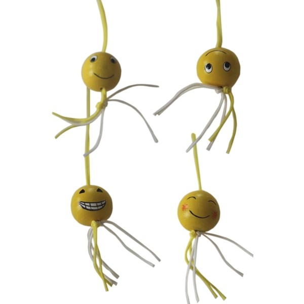 Gelukspoppetjes Smileys 100 stuks (14125)