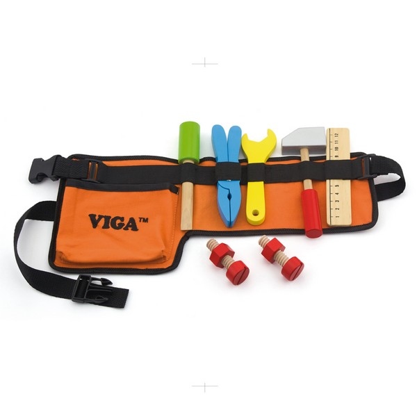 Gereedschapsriem - 10 delig - Viga Toys