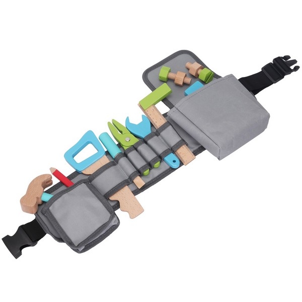 Gereedschapsriem Blauw - 100% fsc, uitverkocht