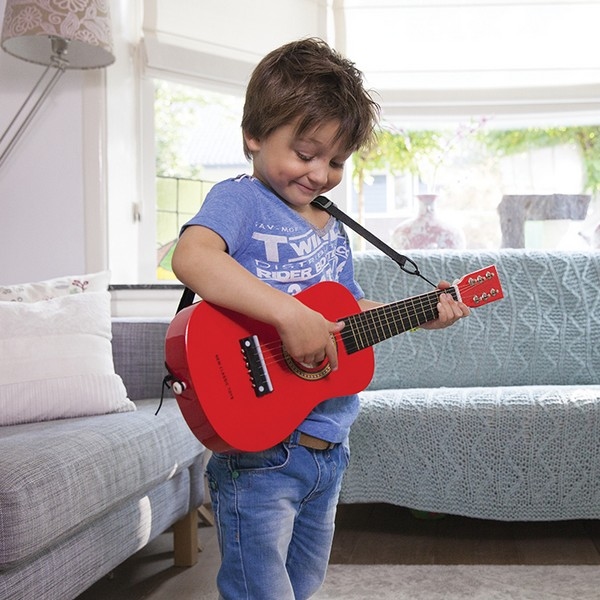 Gitaar - Rood - Woet