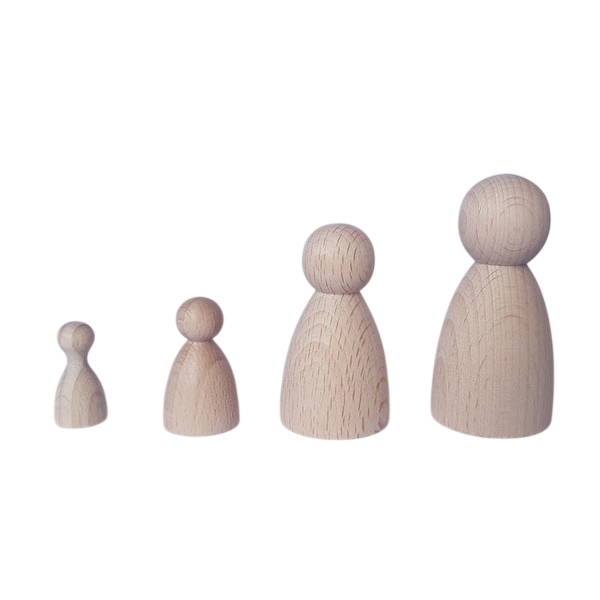 Halmafiguur 24 mm hoog 12mm breed