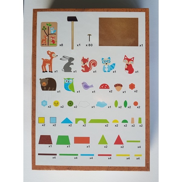 Hamertje Tik - Bos / Forest, uitverkocht