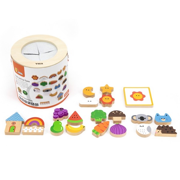 Herkenningsspel voel en vind - Viga Toys