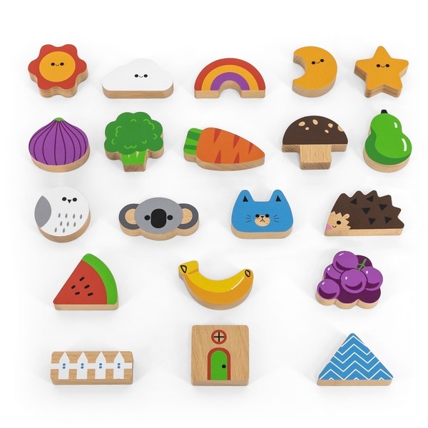 Herkenningsspel voel en vind - Viga Toys