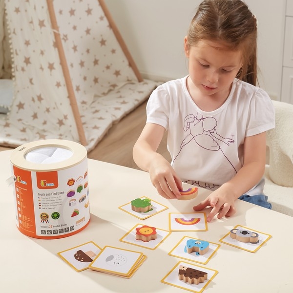 Herkenningsspel voel en vind - Viga Toys
