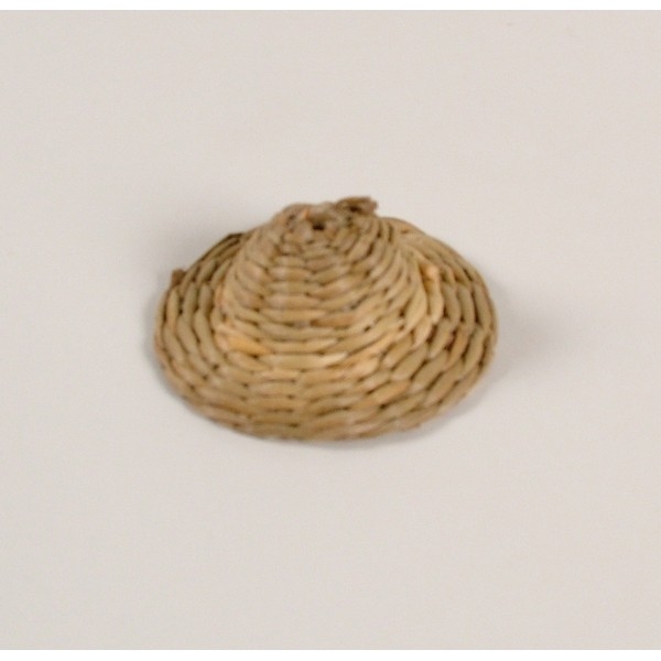 Hoedjes stro 5cm per 12 stuks