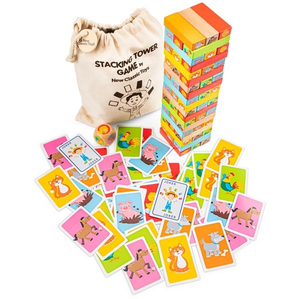 Houten Blokken Toren - New Classic Toys
