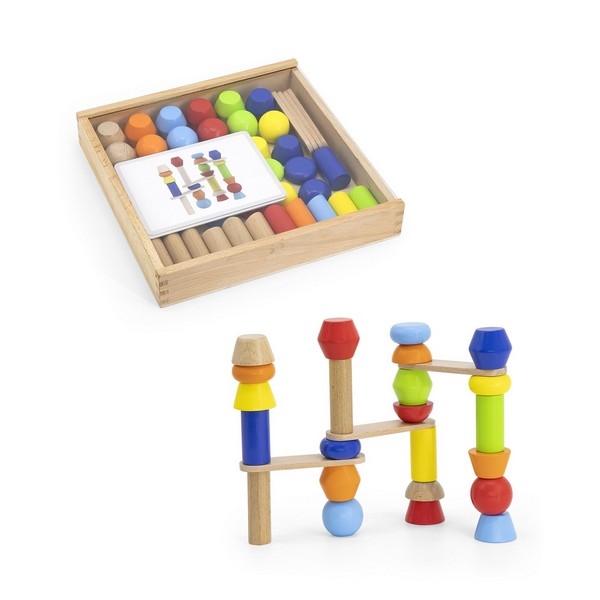 Houten Toren Bouwspel - Viga Toys