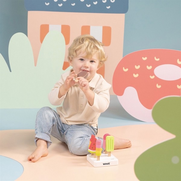 Ijsjes set - 6 stuks - Woet