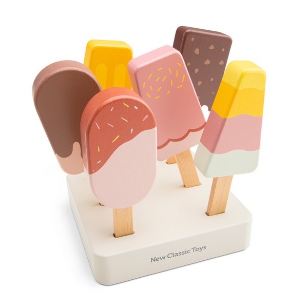 Ijsjes set Pastel - 6 stuks - New Classic Toys