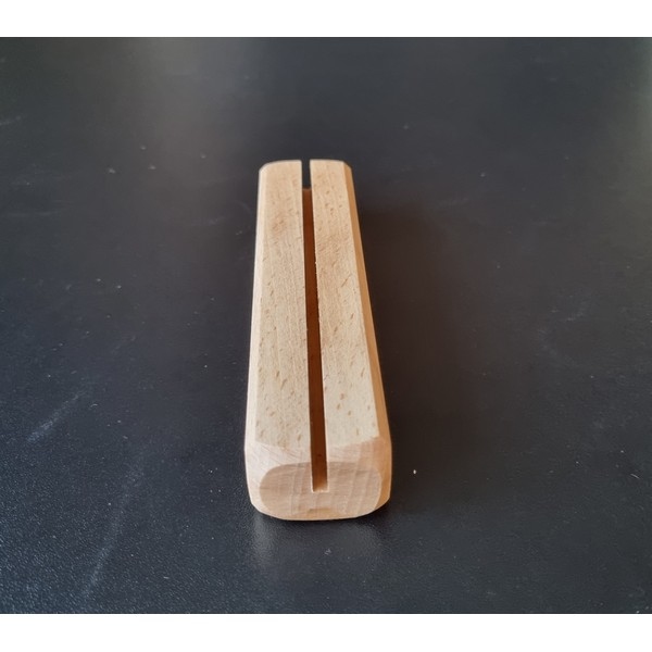 Kaarthouder beuken Breed - Lijnolie, eigen productie