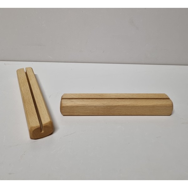 Kaarthouder beuken Breed - Lijnolie, eigen productie